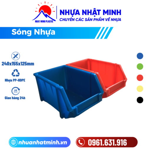 Khay nhựa A6 - Nhựa Nhật Minh - Công Ty TNHH Nhựa Nhật Minh