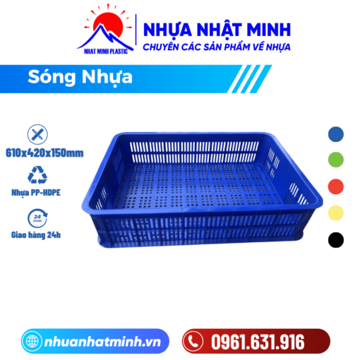 Sóng nhựa HS008-SH - Nhựa Nhật Minh - Công Ty TNHH Nhựa Nhật Minh