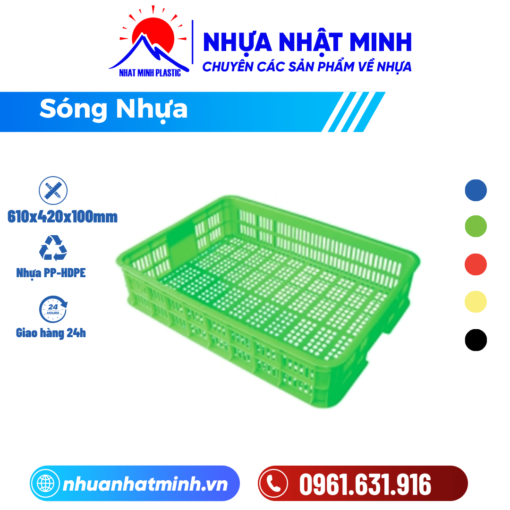 Sóng nhựa HS010-SH - Nhựa Nhật Minh - Công Ty TNHH Nhựa Nhật Minh