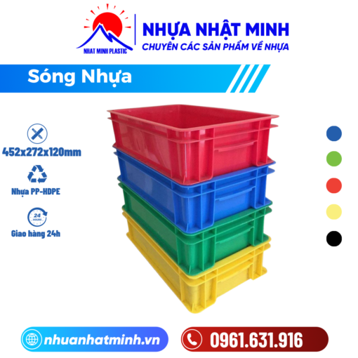 Thùng nhựa B2 - Nhựa Nhật Minh - Công Ty TNHH Nhựa Nhật Minh