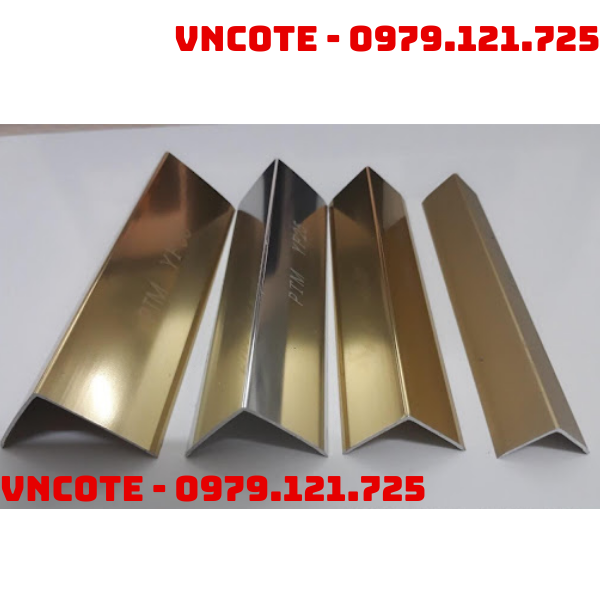 Nẹp V inox vàng