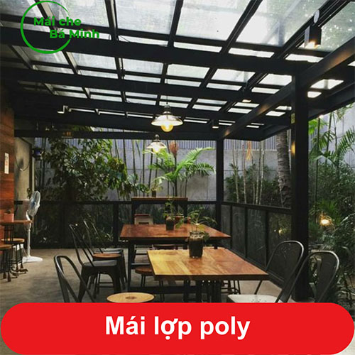 Mái lợp poly