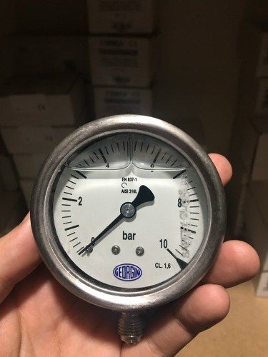 Đồng hồ áp suất 0-10bar - Tự Động Hưng Phát
