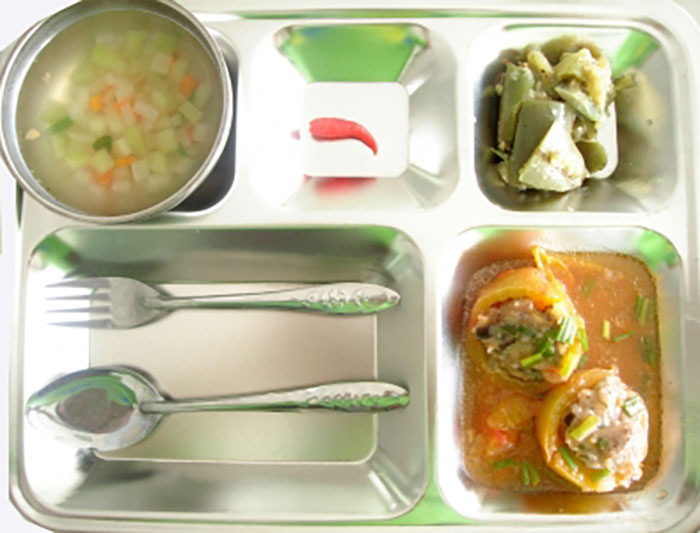 Cà chua dồn thịt
