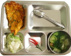 Trứng chiên thịt băm