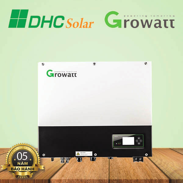 Biến tần Growatt 10kW - Điện Năng Lượng Mặt Trời DHC Solar - Công Ty TNHH Xây Dựng, Thương Mại Và Dịch Vụ DHC Solar