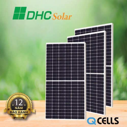 Tấm pin Qcell 420w - Điện Năng Lượng Mặt Trời DHC Solar - Công Ty TNHH Xây Dựng, Thương Mại Và Dịch Vụ DHC Solar