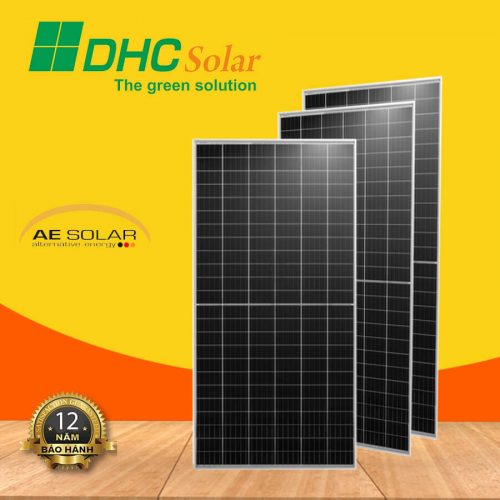 Tấm pin AE 525w - Điện Năng Lượng Mặt Trời DHC Solar - Công Ty TNHH Xây Dựng, Thương Mại Và Dịch Vụ DHC Solar