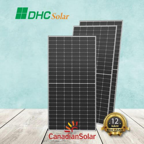Tấm pin Canadian - Điện Năng Lượng Mặt Trời DHC Solar - Công Ty TNHH Xây Dựng, Thương Mại Và Dịch Vụ DHC Solar