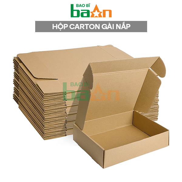 Hộp Carton nắp gài