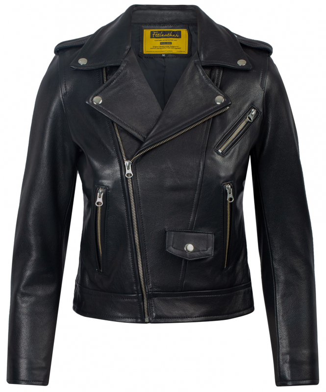 Áo da nữ Biker Jacket Biker S2022 - FTT Leather - Công Ty Cổ Phần KJ Việt Nam