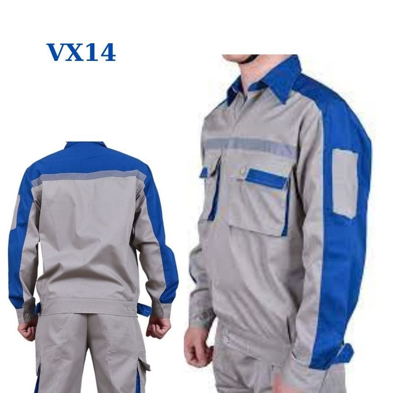 Bộ quần áo bảo hộ Kaki Liên doanh VX 14