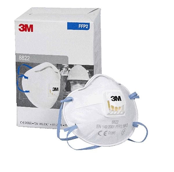 Khẩu trang lọc bụi 95% 3M 8822