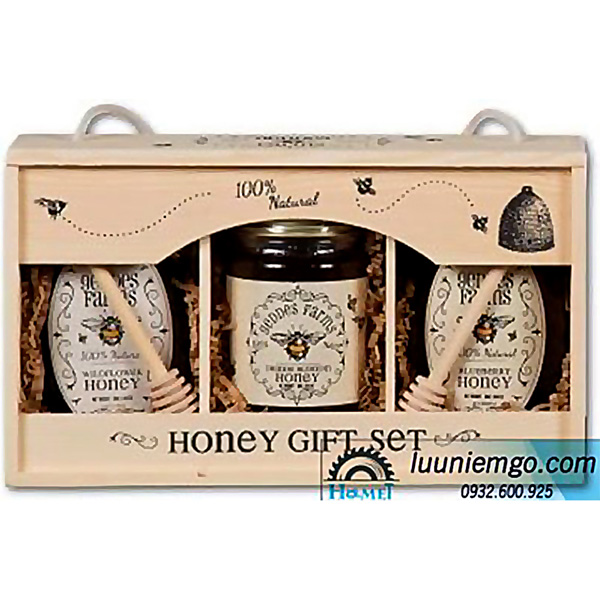 Hộp gỗ đựng mật ong - Hộp Gỗ Hamet - Công Ty TNHH Sản Xuất Thương Mại Hamet