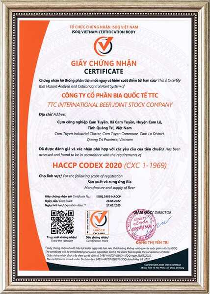 HACCP Codex 2020