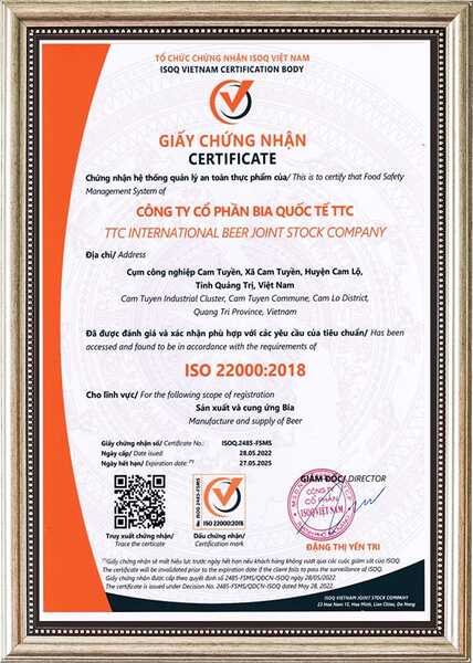 ISO 22000:2018
