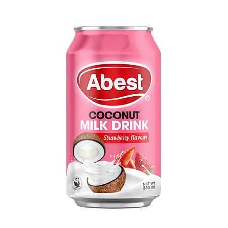 Sữa dừa vị dâu Abest