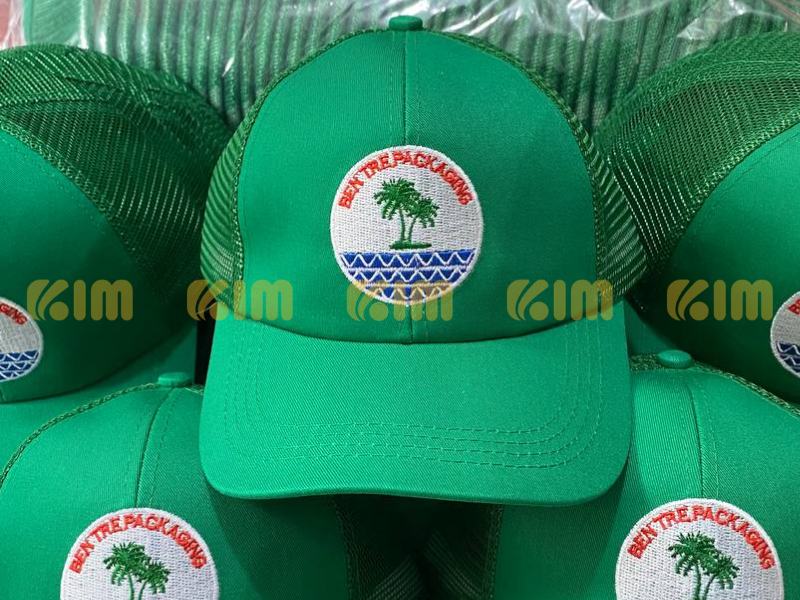 Mũ lưới thêu logo Bến Tre - Mũ Nón Sản Xuất Kim - Công Ty TNHH Kim Advertising