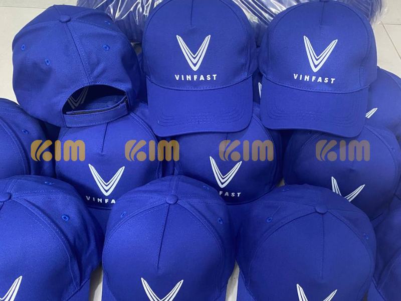 Mũ lưỡi trai in logo VIN - Mũ Nón Sản Xuất Kim - Công Ty TNHH Kim Advertising
