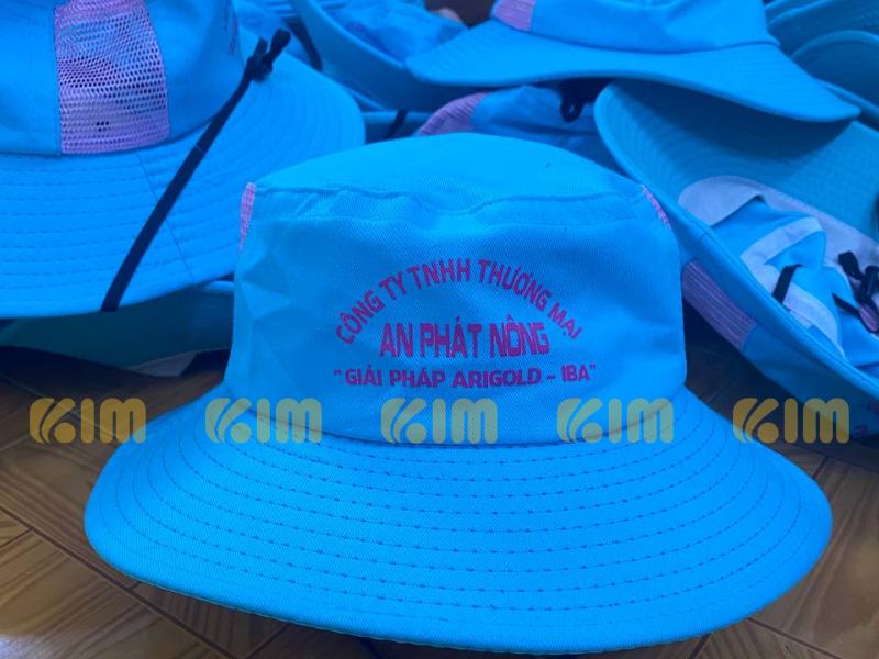 Mũ tai bèo in logo An Phát Nông - Mũ Nón Sản Xuất Kim - Công Ty TNHH Kim Advertising