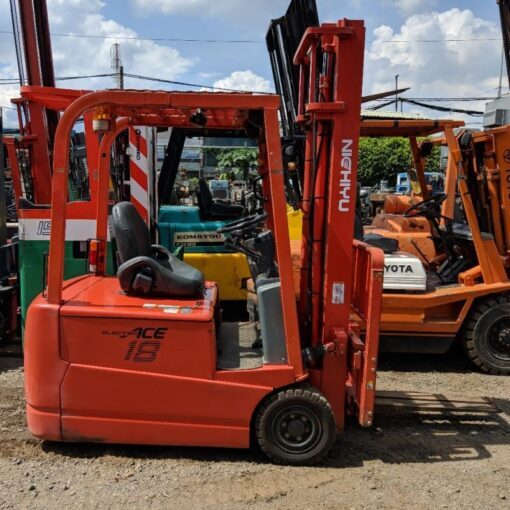 Xe nâng điện Nichiyu FBT18RN-75B 360CSSF