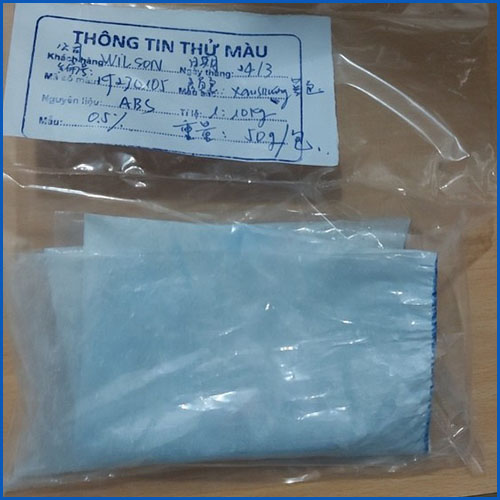 Sản phẩm màu đã phối