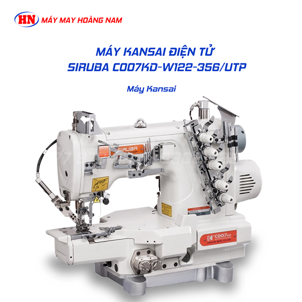 Máy Kansai điện tử Siruba C007KD-W122-356/UTP