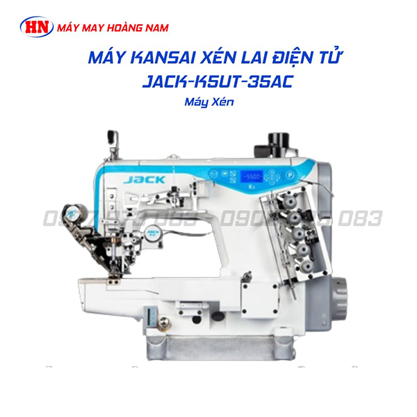 Máy Kansai xén lai điện tử Jack JK-K5UT-35AC