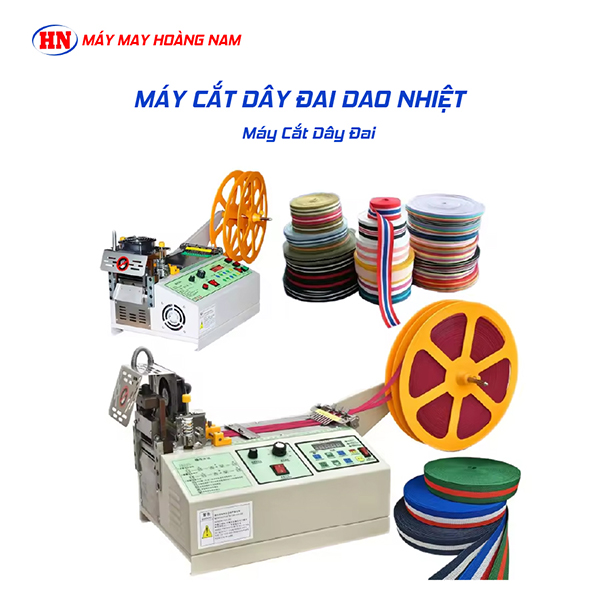 Máy cắt dây đai dao nhiệt tự động