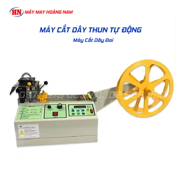 Máy cắt dây thun tự động