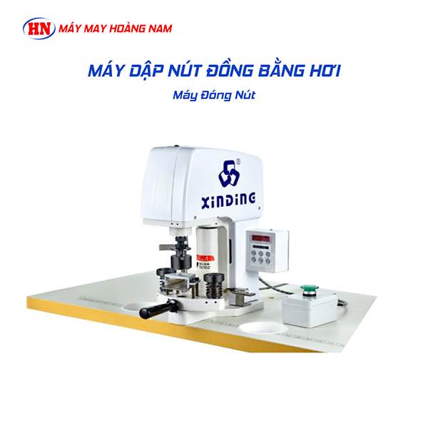 Máy dập nút đồng bằng hơi Xinding