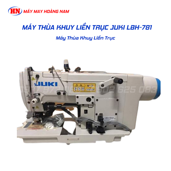 Máy thùa khuy liền trục Juki LBH-781