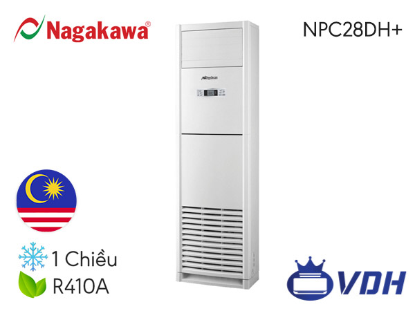 Điều hòa tủ đứng Nagakawa NP-C28DH+ - Cơ Điện Lạnh Dương Ngọc Anh - Công Ty TNHH Thương Mại Và Dịch Vụ Cơ Điện Lạnh Dương Ngọc Anh