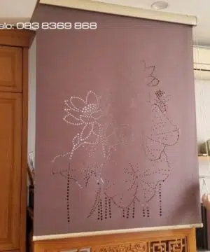 Rèm Hàn Quốc khắc Laser - Mành Rèm Thanh Nhàn - Công Ty Cổ Phần Xây Dựng Và Nội Thất Thanh Nhàn