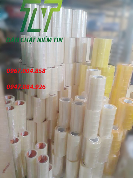 Băng dính - Vật Liệu Đóng Gói TLT - Công Ty TNHH Sản Xuất Và Thương Mại TLT Việt Nam