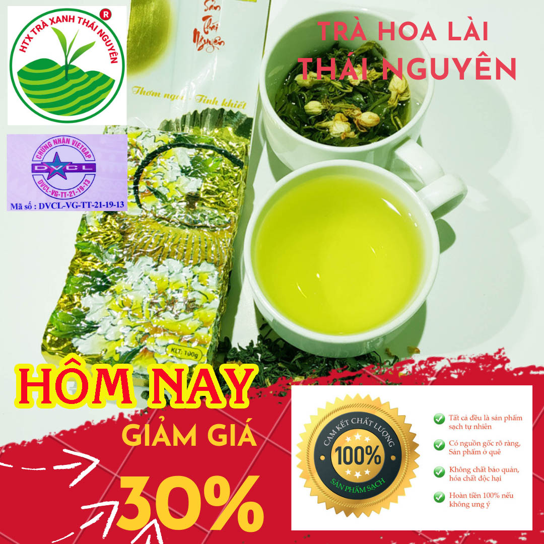 Hé lộ Top 6 loại trà Lài Thái Nguyên, trà hoa nhài ngon nhất