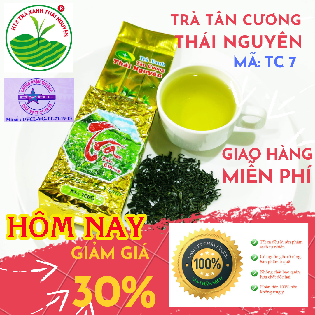 Trà Thái Nguyên - trà Tân Cương hảo hạng 1kg