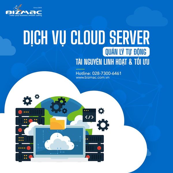 Cloud Server - Thiết Kế Website BizMaC - Công Ty TNHH Thương Mại Điện Tử Cầu Vồng