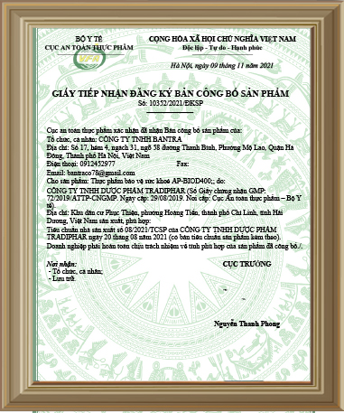 Công bố AP-BIOD400