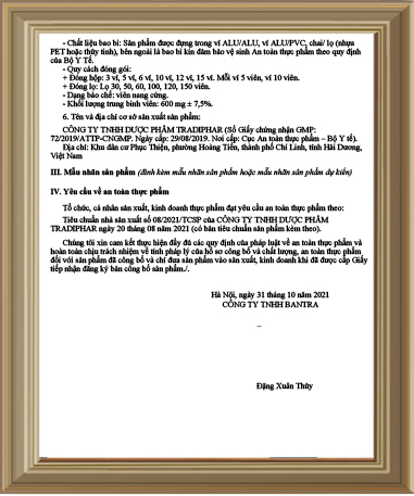 Công bố AP-BIOD400