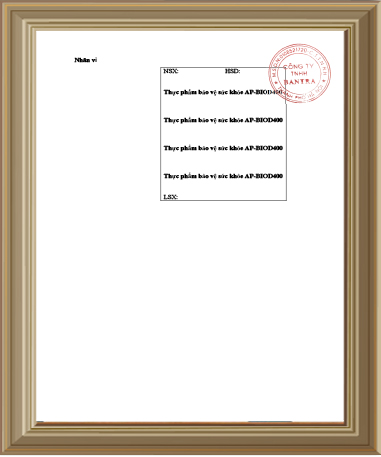 Công bố AP-BIOD400