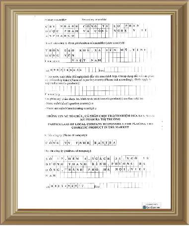 Công bố Gel bôi Demic