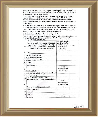 Công bố Gel tắm gội rửa mặt Atops