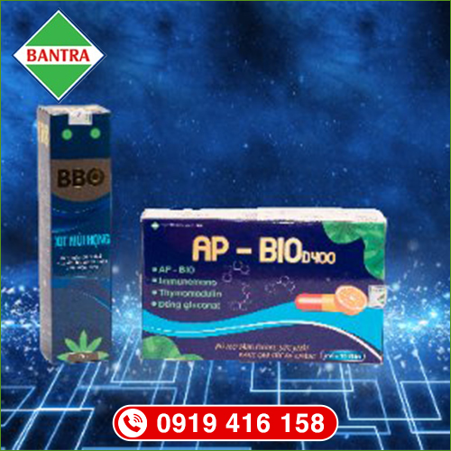 Thực phẩm bảo vệ sức khỏe AP-BIO D400