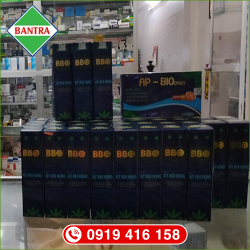 Xịt mũi họng BBO