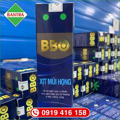 Xịt mũi họng BBO