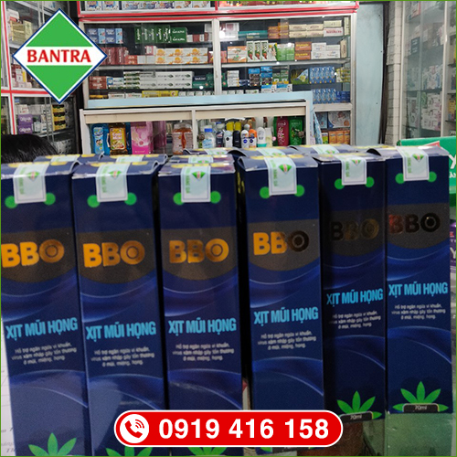 Xịt mũi họng BBO