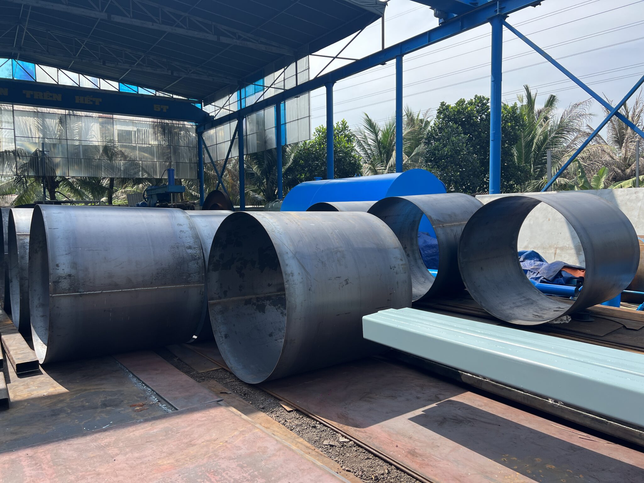 Gia công thép tấm, uốn ống - Gia Công Cơ Khí Thịnh Cường Steel - Công Ty TNHH Thương Mại Sản Xuất Cơ Khí Thịnh Cường Steel