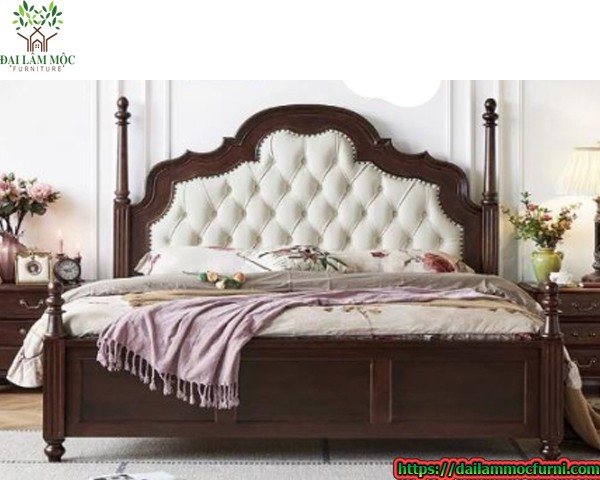 Giường ngủ gỗ tần bi