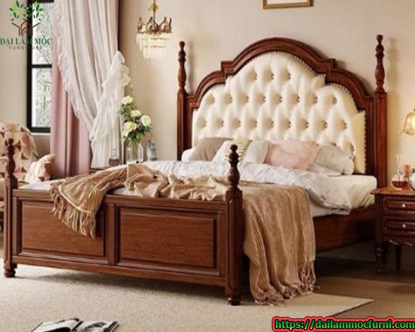 Giường ngủ gỗ tần bi